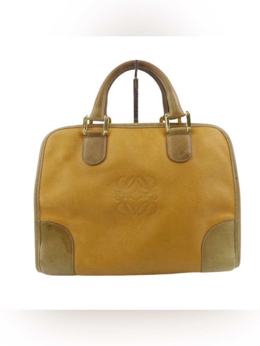 Vintage Loewe Anagram Amazona top-handle bag